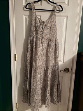 Christy Dawn Adele Light Blue and Cream floral